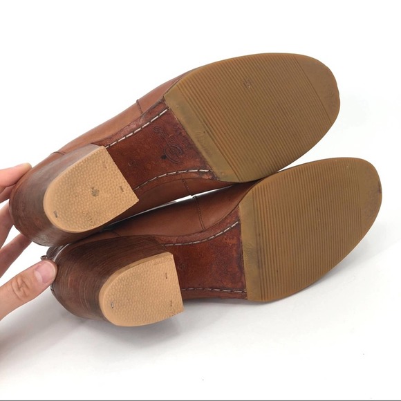 RACHEL COMEY Hitch Buckle Bootie Leather Brown 9 - Picture 12 of 13